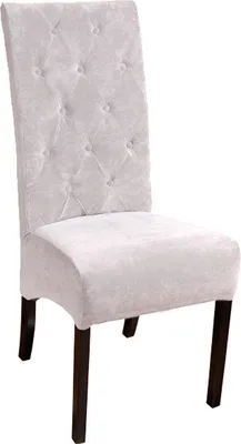 Obrázok produktu pre Sada 2x Chesterfield dizajnová jedálenská stolička z masívneho dreva dizajnové čalúnenie
