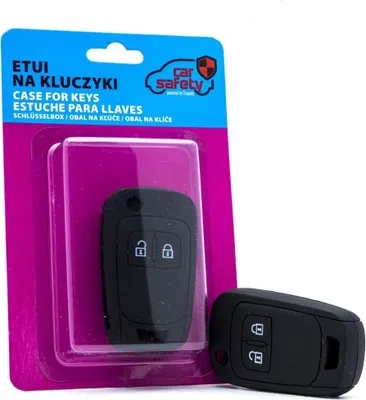 Image de Housse silicone Couvre-Clés NOIR pour Opel Chevrolet