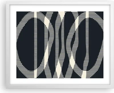 Produktbild von Gerahmtes Poster - Weißer Rahmen - Abstraktion künstlerisch kreativ - 50x40 cm - Wand Bild - Wanddeko - Wandbilder - Kunstposter - Wandposter - Bilderrahmen - Bilder - Kunstdruck - P2WAA50x40-4943