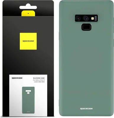 Image de Coque en silicone SPACECASE Coque en silicone pour Galaxy Note 9 Vert