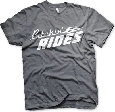 Produktbild von Bitchin' Rides Logo T-Shirt - Medium - DarkHeather