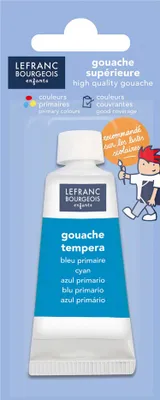 Produktbild von LEFRANC BOURGEOIS Gouachefarbe 20 ml primärblau