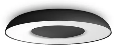 Zdjęcie produktu dla Philips Hue White ambiance Lampa sufitowa Still, Inteligentne światło sufitowe, Bluetooth/Zigbee, Czarny, LED, Metal, Plastik, Niewymienialne źródło światła