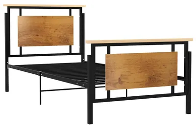 Produktbild von vidaXL Bettgestell Metall 100x200 cm