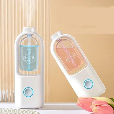 Image de Diffuseur d'huiles essentielles et humidificateur à ultrasons, lot de 6