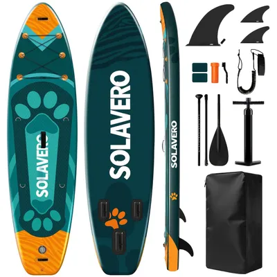 Obrázok produktu pre Stand-up paddleboard – doska na paddleboarding – nafukovacia doska – surfová doska – kajaková doska – veľká a stabilná