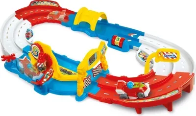 Produktbild von Clementoni 59131 Turbo Rennbahn, Mehrfarben