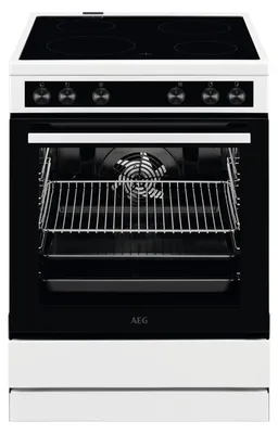 Produktbild von AEG CCB6206ABW Standherd mit Glaskeramik-Kochfeld 60 cm