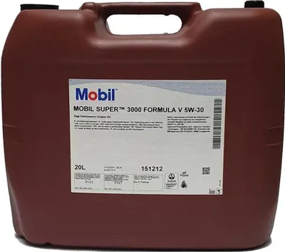 Produktbild von MOBIL Super 3000 Formula V für 5W-30 20 Liter Motoröl Motorenöl 229.31 229.51 504 00 507 00 Longlife-04 C30 Öl