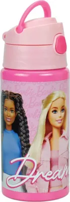 Obrázek produktu pro Hliníková láhev Barbie Dream Team s háčkem 500 ml