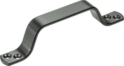 Produktbild von Vormann Handgriff Stahl 16 x 2 cm schwarz