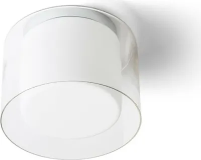 Obrázek produktu pro VENICE 23 stropní  čiré sklo/opálové sklo/chrom 230V LED E27 11W IP44