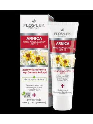 Obrázok produktu pre Flos-Lek Arnica krem nawilżający SPF15, 50 ml