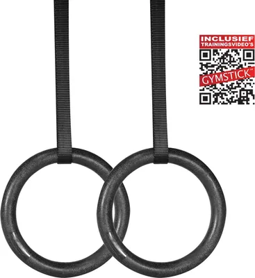 Produktbild von Gymstick Gym Ringe mit Trainingsvideos und verstellbaren Bändern