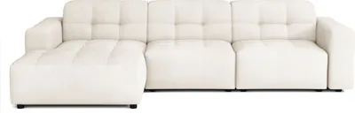 Produktbild von Emoebel24 Modulare Ecksofa L-form Links Bergi 284x166x70 cm Creme