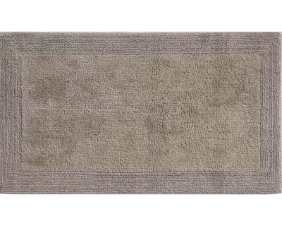 Produktbild von Grund Badteppich LUXOR - 100% Baumwolle, Farbe:Taupe, Größe:60x100 cm