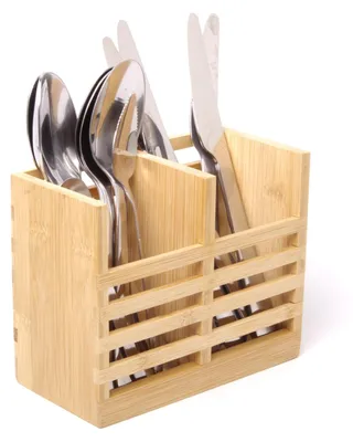 Productafbeelding van Birambeau - Bestekset, 2 compartimenten, bamboe, hout