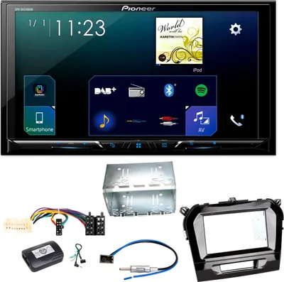 Produktbild von Pioneer SPH-DA230DAB CarPlay DAB+ Android Auto Einbauset für Suzuki Vitara LY