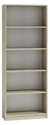 Image de Bibliothèque étroite RAUNO – 60 cm, chêne sonoma