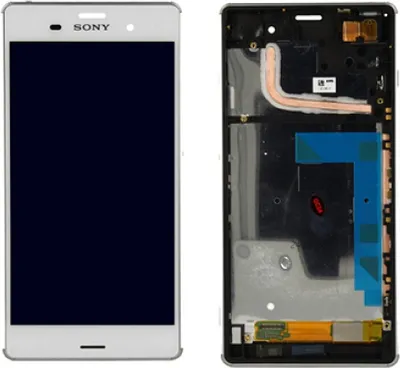 Produktbild von Sony Oberschale, Touchscreen + LCD Display Einheit für Xperia Z3 weiß
