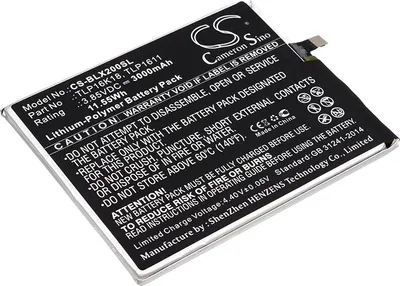 Produktbild von TECHTEK Akku Kompatibel mit [BLU] L0090, L0091UU, Life One X2 Ersetzt C766144300T, für TLP1611, für TLP16G30, für TLP16K18