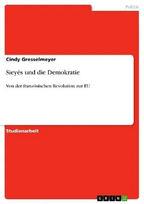 Produktbild von Sieyés und die Demokratie