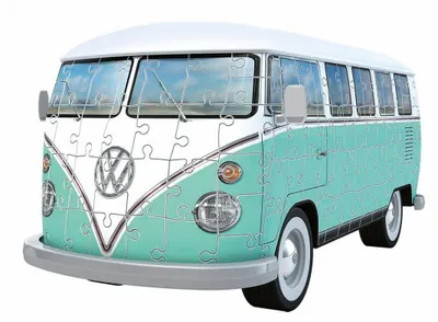 Image de Ravensburger 3D Puzzle Iconics Volkswagen T1 - 185pcs.