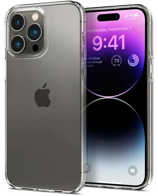 Produktbild von Spigen ACS04953, Cover, Apple, iPhone 14 Pro, 15,5 cm (6.1"), Transparent