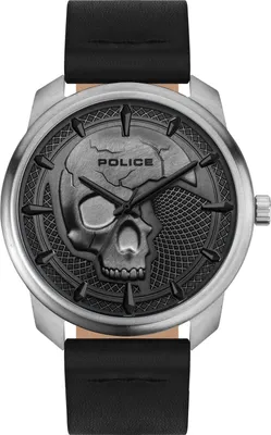 Police PL15714JS.61 Herren-Armbanduhr Bleder Schwarz 1