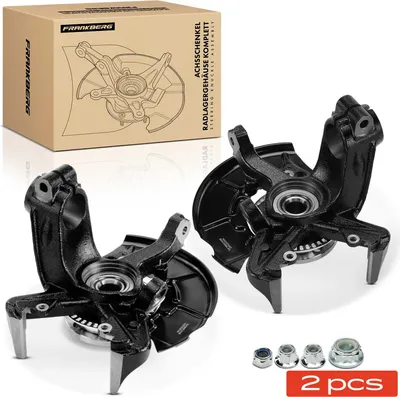 Image de Frankberg 2x Pivot de Fusée Logement de Roulement Complet Essieu Avant pour VW Golf IV Audi A3 8L1 Skoda Octavia I Seat