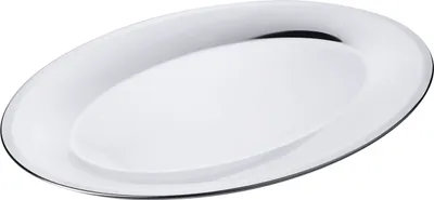 Produktbild von Buffetplatte, Buffettablett, Edelstahl 18/10, oval, 36-51 cm wählbar : 36 cm Variante: 36 cm