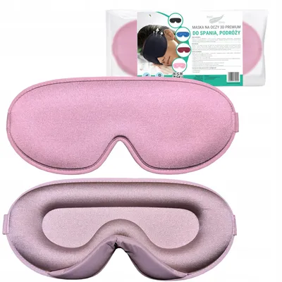 Obrázok produktu pre Páska Na Oči Na Spanie 3D Zatemňovacia Maska Nastaviteľná Prémiová Kvalita