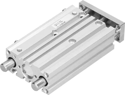 Obrázok produktu pre Pneumatický vzduchový valec, vzduchový valec, vzduchový valec z hliníkovej zliatiny, vzduchový valec s 3 tyčami, vzduchový valec s vodiacou tyčou, pneumatické zariadenia