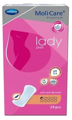 Image de Hartmann Molicare Premium Lady Pads 0.5 goutte - 1 paquet de 28 protections
