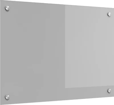 Produktbild von Küchenrückwand Hellgrau 70 x 50 cm Gehärtetes Glas