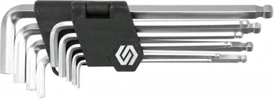 Produktbild von VOREL Inbusschlüssel 2,5 - 10 mm 9 Stk.