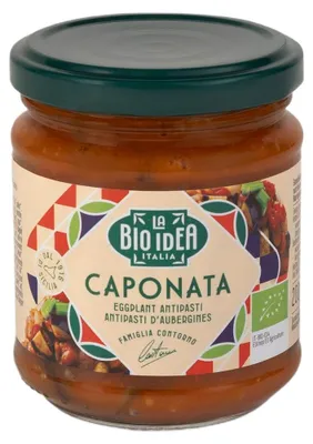 CAPONATA Z BAKŁAŻANA BIO 200 g - LA BIO IDEA