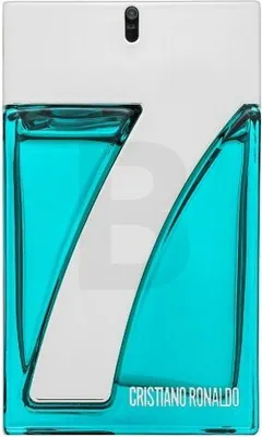 A product shot of a bottle of Cristiano Ronaldo CR7 Origins Eau de Toilette.