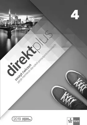 Zdjęcie produktu dla Direkt plus 4 Zeszyt ćwiczeń + kod dostepu - praca zbiorowa