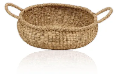 Seegraskorb Korbset Seegras Dekokorb Aufbewahrungskorb Körbe Naturmaterial Größe 1