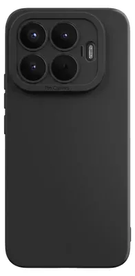 Immagine prodotto di Custodia Avizar per Xiaomi 17T, realizzata in silicone flessibile con protezione per la fotocamera, colore nero