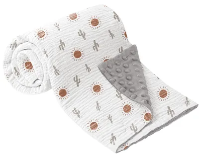 Immagine prodotto di Coperta per neonato in cotone morbido, 70x100 cm