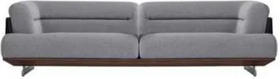 Produktbild von Luxus Sofa 3 Sitzer Wohnzimmer Polster Textil Dreisitzer Couch Luxus Design