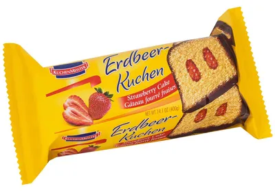 Produktbild von KuchenMeister Erdbeer-Kuchen 400g