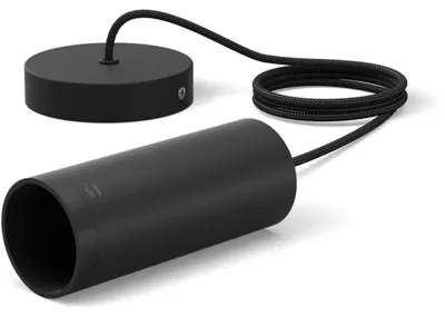 Obrázek produktu pro Philips Černý kabel pro závěsná svítidla, Prodlužovací šňůra, Černá, Hliník, Flexibilní, 25000 h, Žárovky bez možnosti výměny