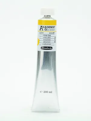 Produktbild von Schmincke 200ml AKADEMIE Öl color Primaer Gelb Öl 41 218 015