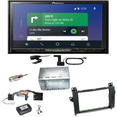 Produktbild von Pioneer AVH-Z9200DAB Android Auto Carplay Einbauset für Mercedes Vito Viano W639