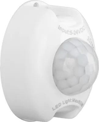 Zdjęcie produktu dla Wtyczka DC Przełącznik indukcyjny ludzkiego ciała Regulowany przełącznik podczerwieni LED Light Strip Detector Switch 5?24V 60W