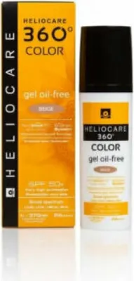 A product shot of a sunscreen bottle and its box.