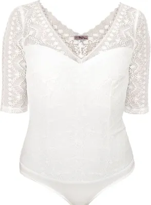 Produktbild von MarJo Dirndlbody "Forsten" Halbarm | Offwhite Größe: 42